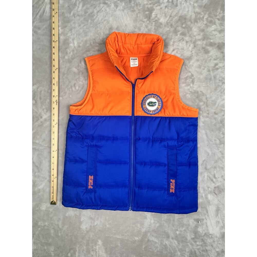 Victoria’s Secret PINK University‎ Of Florida Gators Puffer Vest Medium